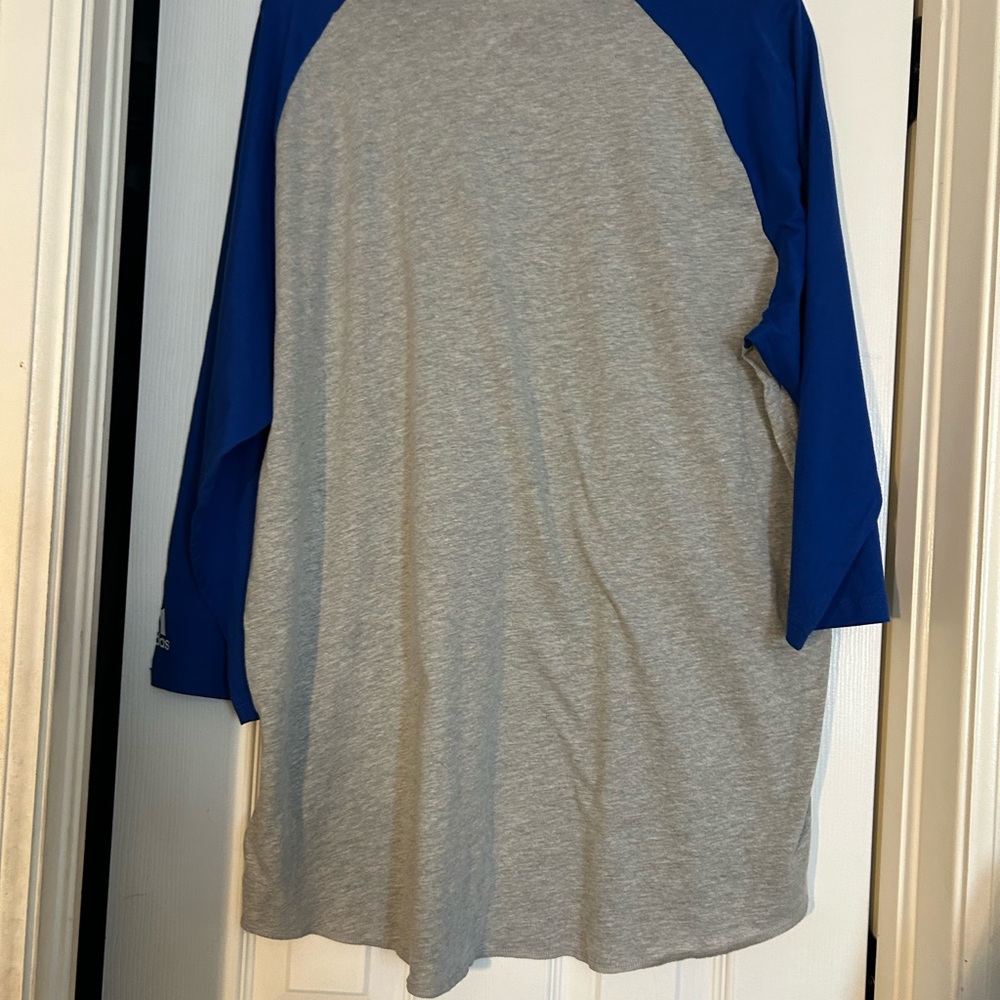 Adidas Heather Gray Shirt - Picture 3 of 5